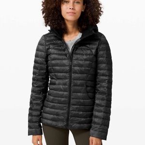 Lululemon Pack It Down Jacket 4 Camo Black Grey